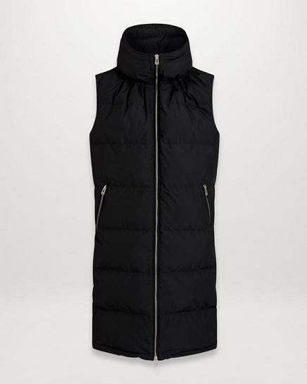 Gilet Belstaff Femme Cecilia Noir Nylon Soldes UY0231574